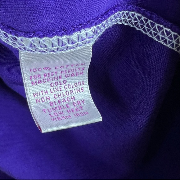 Peter Millar x New York University NYU 1/4 Zip Golf Pullover XL - Picture 5 of 6